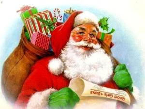 Babbo Natale con i doni